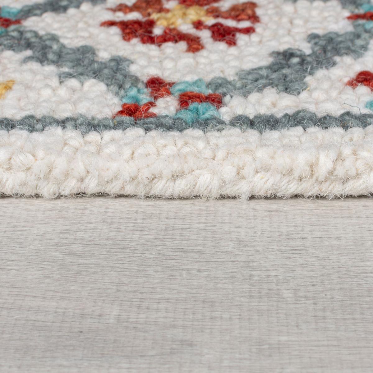 WOLLTEPPICH SOAR, orientalisch, Rot-Blau, 160 x 230 cm - Rot, Textil (230/160cm) - KADIMA DESIGN