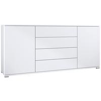SIDEBOARD Santo Weiß matt - Weiß, Holzwerkstoff (166.5/75.5/35cm) - Vladon