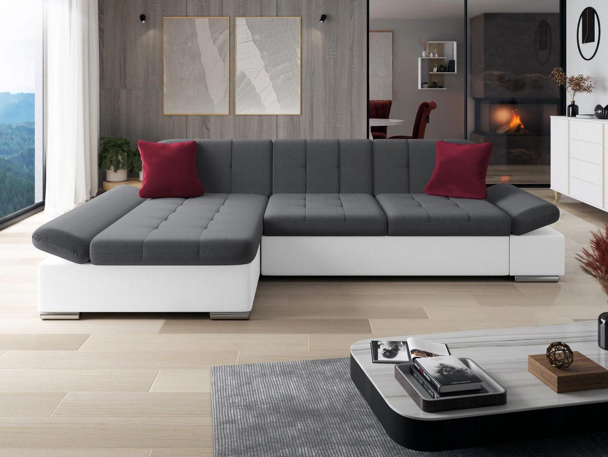 ECKSOFA Montana, Seite: Links - Multicolor, Holz/Textil (278/161cm) - MIRJAN24