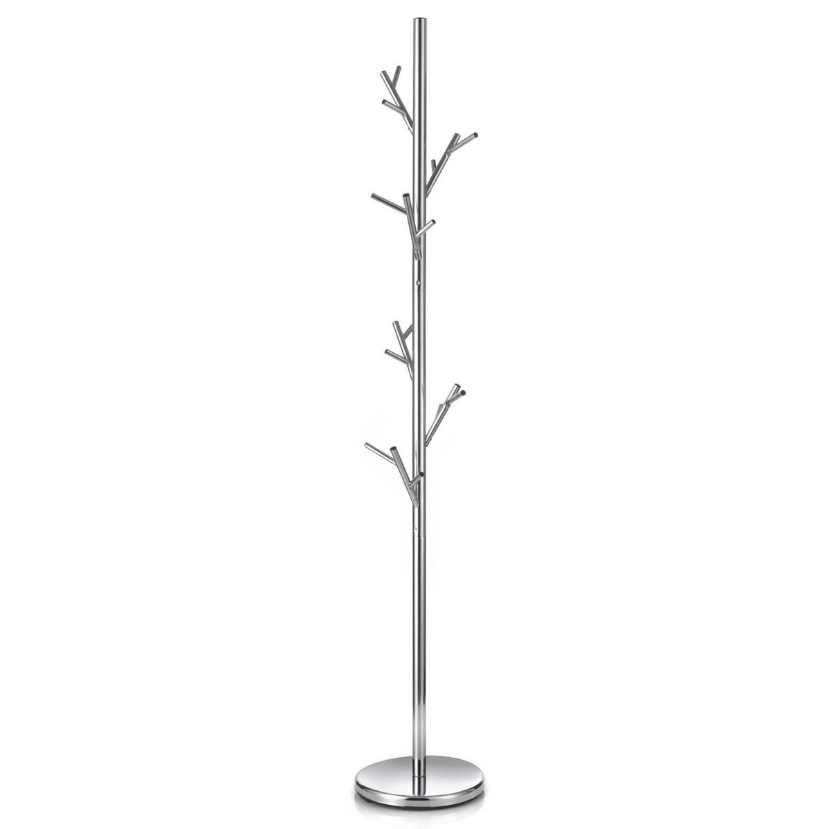 KLEIDERSTÄNDER ZENO chrom - Chromfarben, Metall (30/177/30cm) - IDIMEX