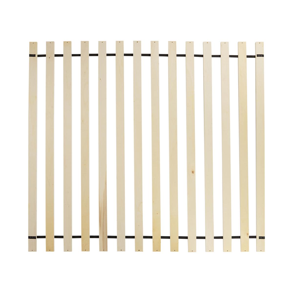 POLSTERBETT mit Lattenrost 160x200 cm Beige Vinay - Sandfarben, Textil (160/200cm) - Beliani