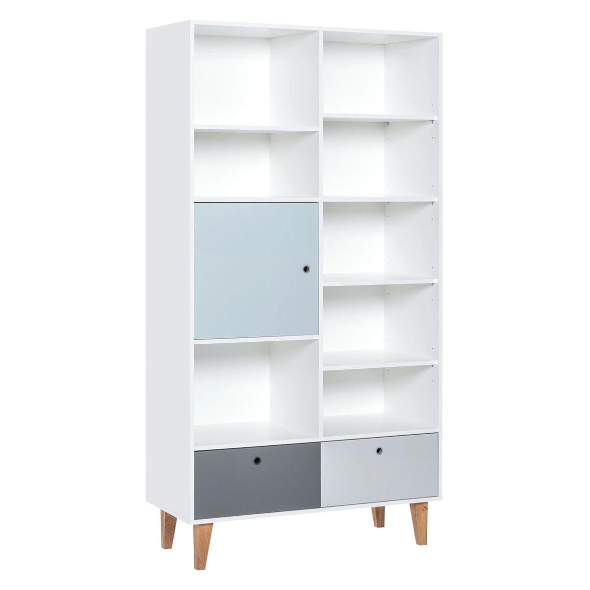 BÜCHERREGAL Concept Himmelblau - Blau, Holzwerkstoff (45/201.5/105cm) - Petits-meubles