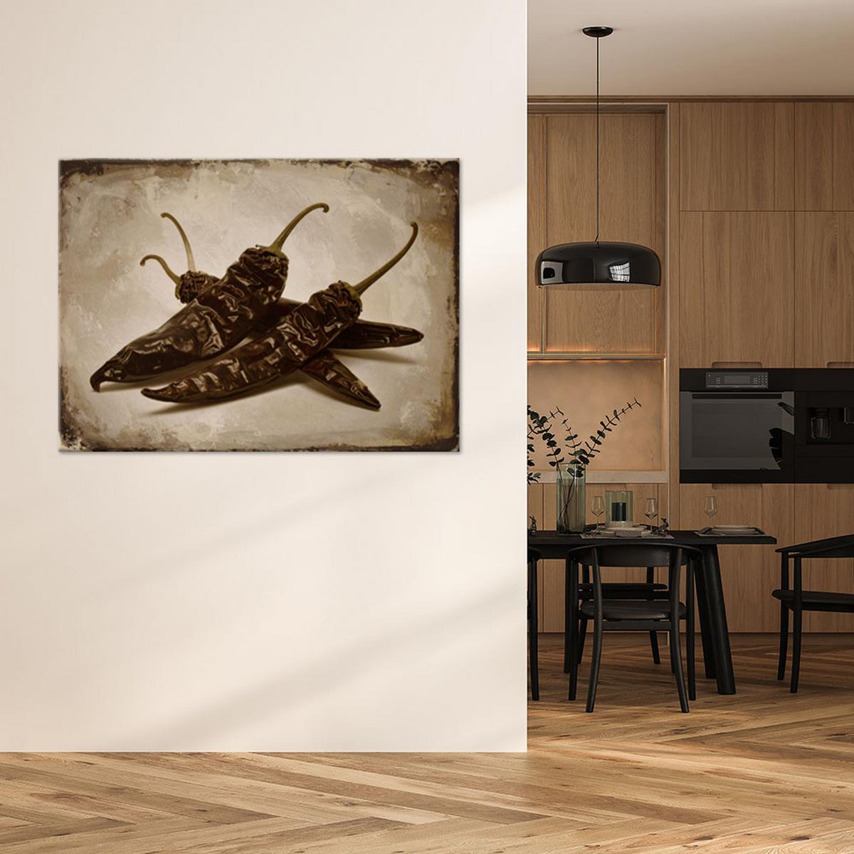 LEINWANDBILD Essen & Trinken 45x30cm - Beige, Textil (45/30cm) - Feeby