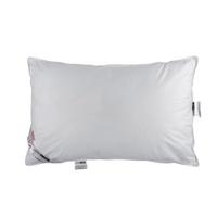 KOPFKISSEN Super-Mikrofaser mit Kamille 48/74 cm - Weiß, Textil (48/74cm) - Homescapes