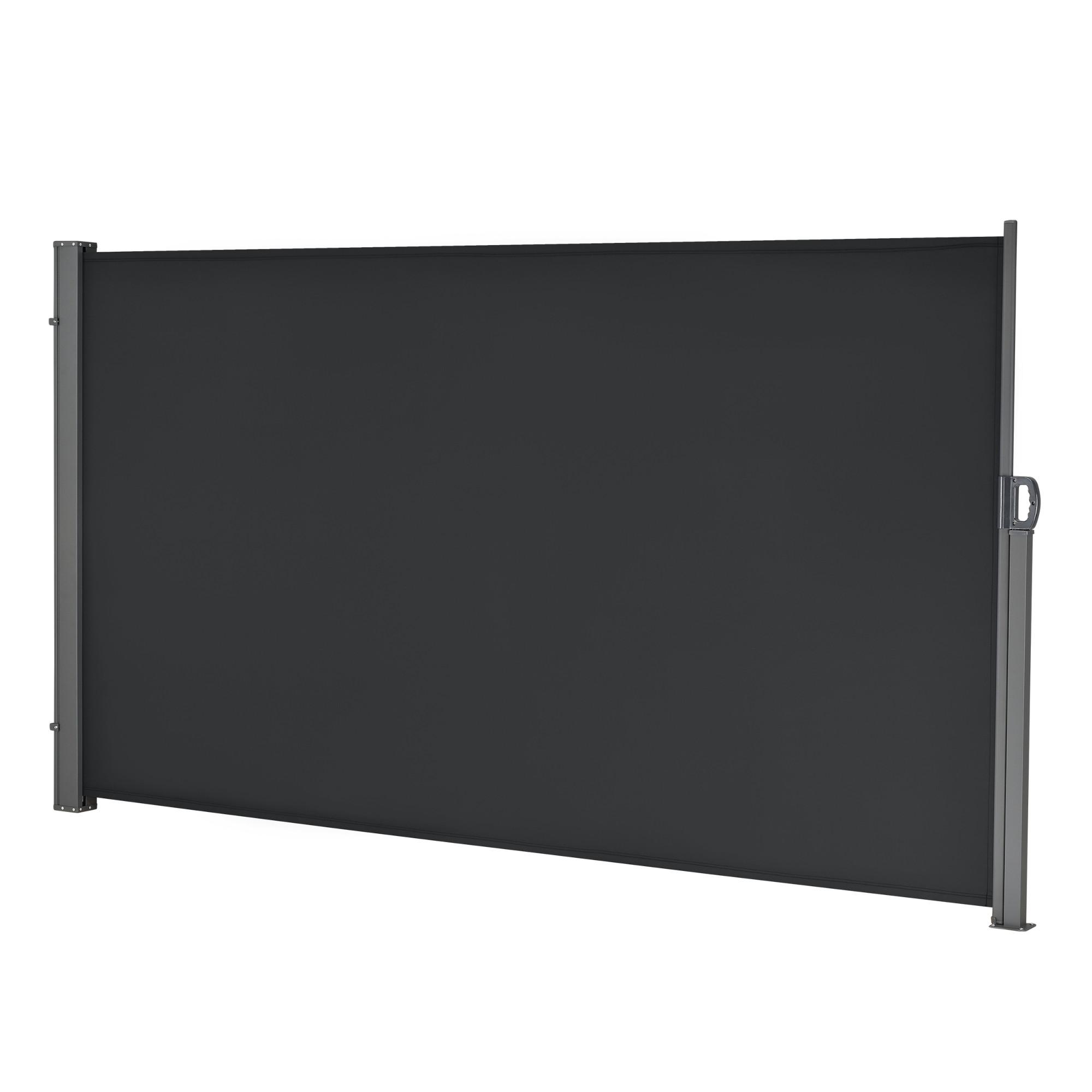 SEITENMARKISE Mulhacén - Schwarz, Textil (300/180cm) - pro.tec