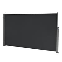 SEITENMARKISE Mulhacén - Schwarz, Textil (300/180cm) - pro.tec