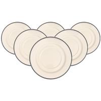 SUPPEN-UNTERTASSEN Design Naif bunt ø 18,7 cm 6er Set - Multicolor, Keramik (18.7cm) - Villeroy & Boch