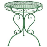BISTROTISCH 70/70 cm Metall Grün Albinia - Grün, Metall (70/70/74cm) - Beliani