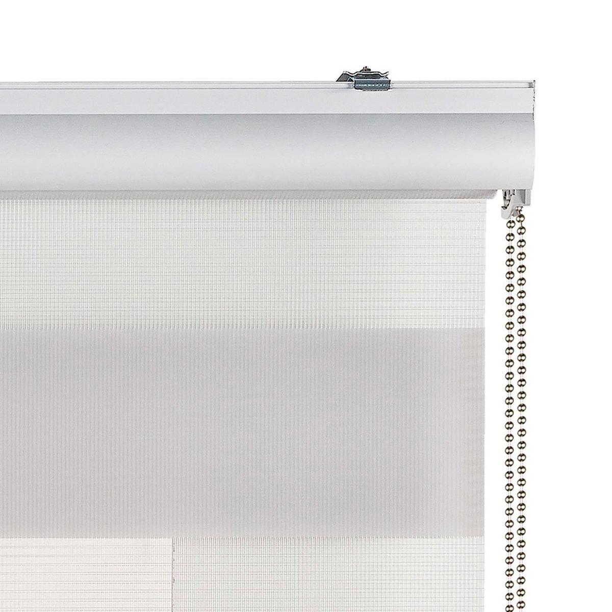 DOPPELROLLO Hellgrau 120x250 cm - Hellgrau, Kunststoff (120/250cm) - STORESDECO
