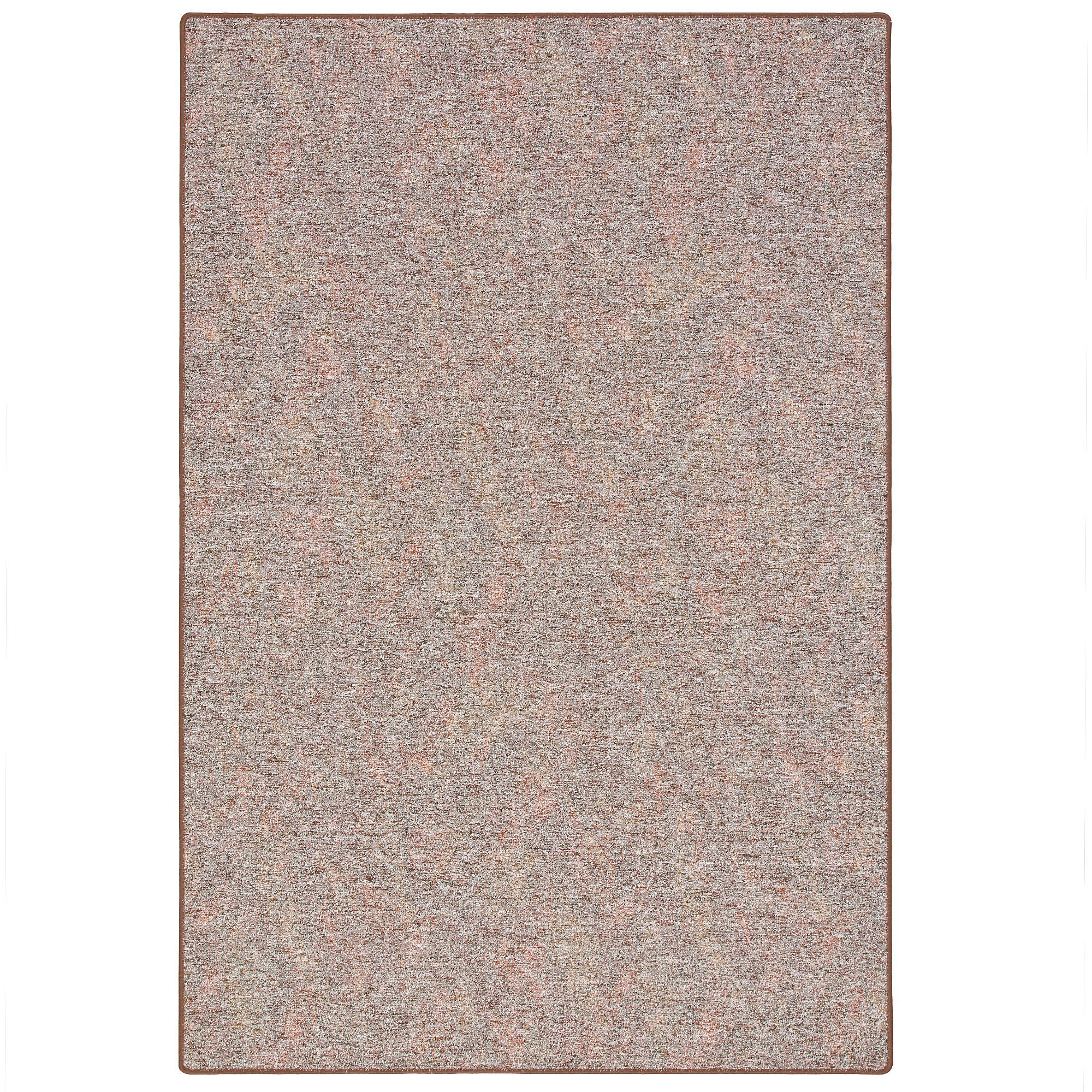SCHLINGENTEPPICH MEMORY MELIERT - Braun, Textil (100/100cm) - Snapstyle