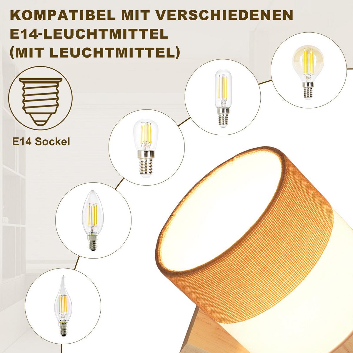 DECKENLEUCHTE FORMEL II 13/21/13 cm - Braun, Textil (21/13/13cm) - Nettlife