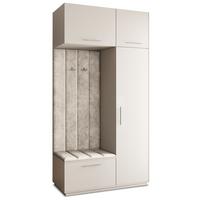 GARDEROBENSCHRANK REMA 120/240/60 cm Modern Kaschmir - Kaschmir/Beige, Holzwerkstoff (120/240/60cm) - MASSENO
