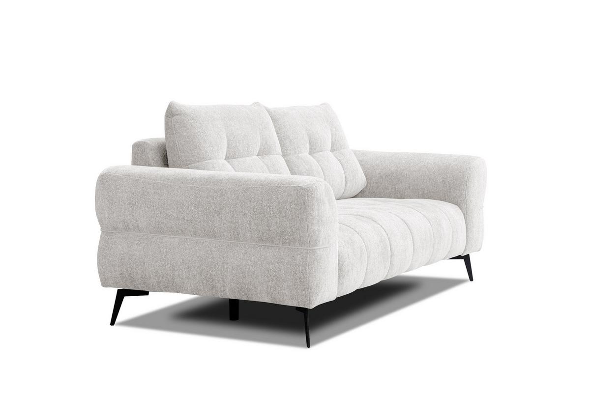 SOFA SALVINI 3-Sitzer, ecru - Ecru, Holz/Textil (237/88/99cm) - Wozimo