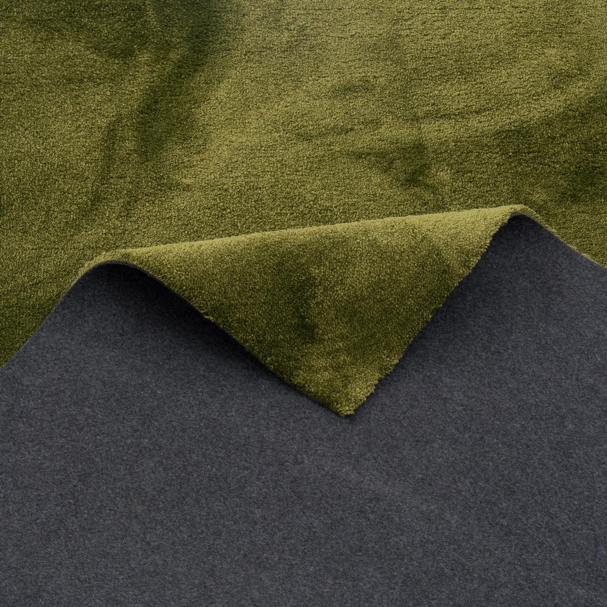 SUPER SOFT HOCHFLORTEPPICH LIVORNO - Grün, Textil (100/100cm) - Snapstyle