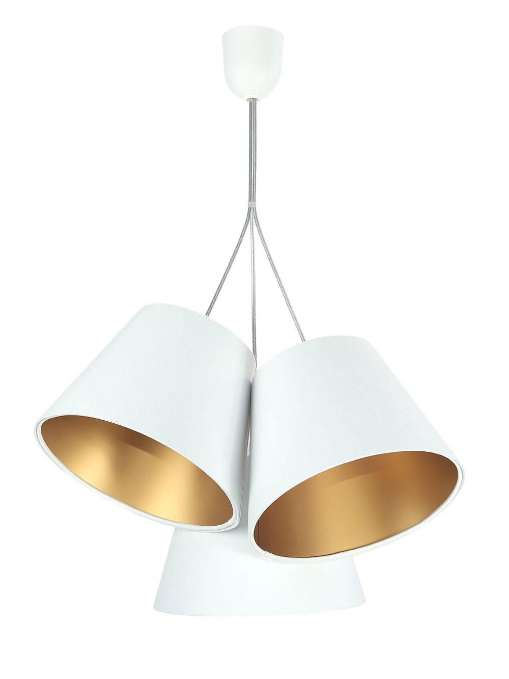 HÄNGELEUCHTE Gold 26/19 cm - Goldfarben, Kunststoff (26/0.8/19cm) - ONZENO