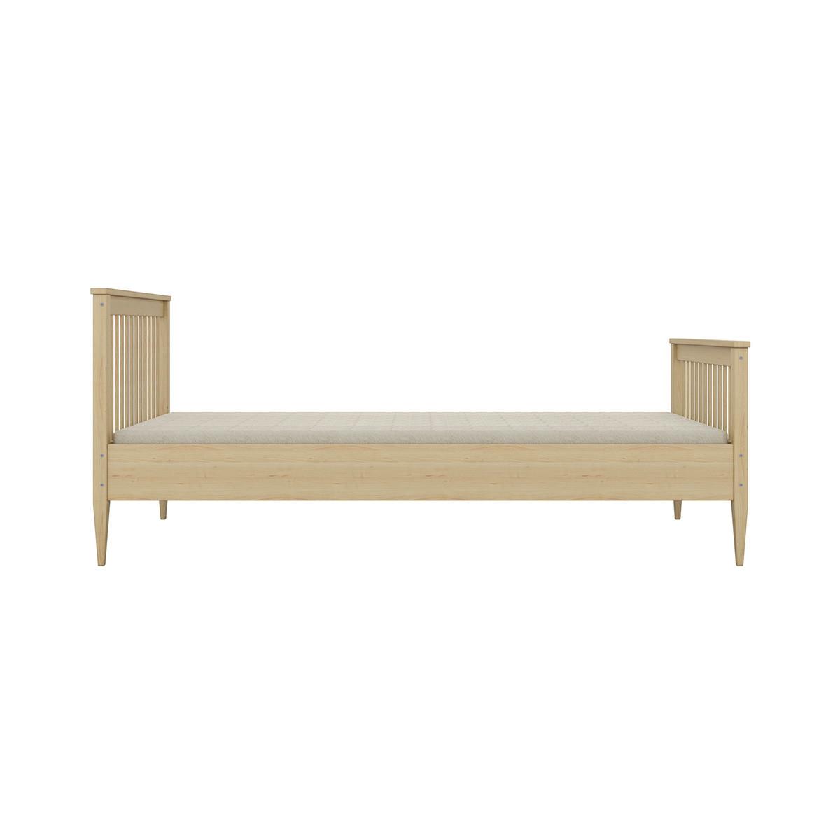 BETT 90/200 Emilia Holz - Braun, Holz (90/200cm) - Petits-meubles