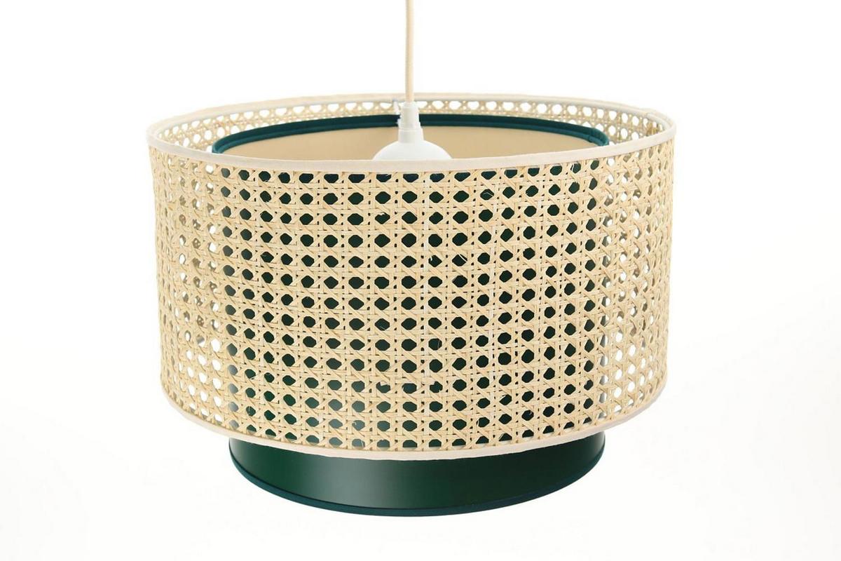 HÄNGELEUCHTE Beige 40/25 cm - Beige, Kunststoff (40/1/25cm) - ONZENO