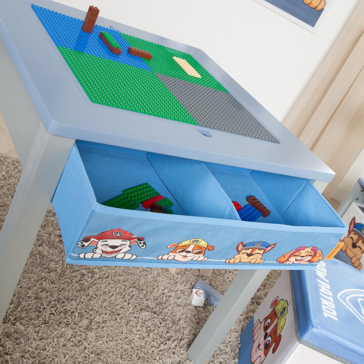 KINDERTISCH MIT WENDEPLATTE Paw Patrol - Multicolor, Holzwerkstoff (50/51/60cm) - Roba
