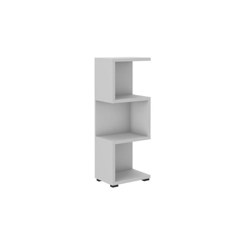 BÜCHERREGAL DUOMO 41,6x29,7x112,5 cm, Regal Grau - Grau, Holzwerkstoff (41.6/112.5/29.7cm) - MASSENO