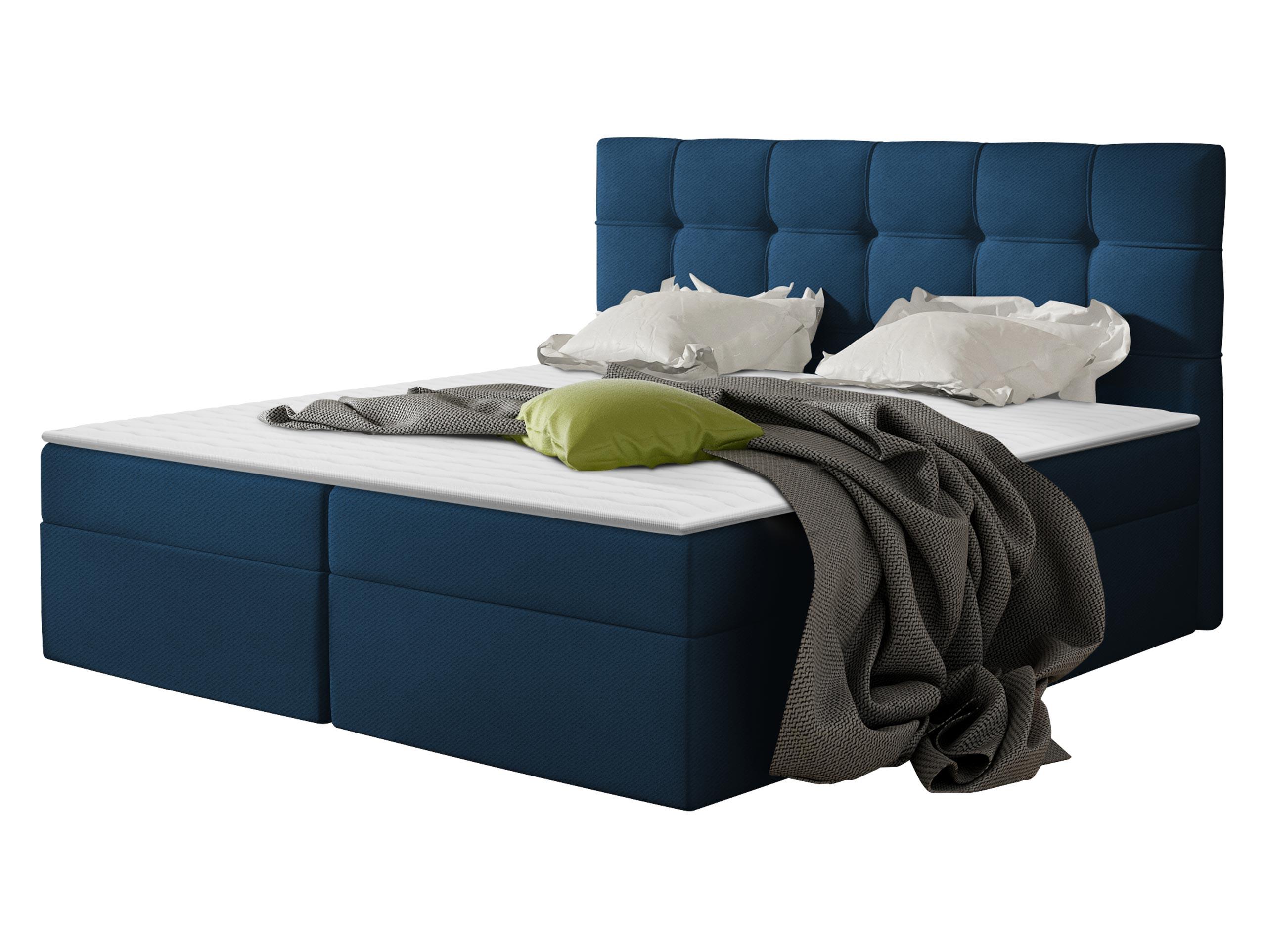 BOXBETT Nele - H3 - Blau, Holz/Holzwerkstoff (160/200cm) - MIRJAN24