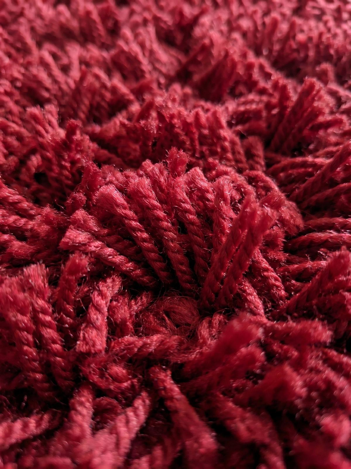 HOCHFLORTEPPICH RHEIN, einfarbig, aus Polypropylen, Rot, 200 x 290 cm - Rot, Textil (290/200cm) - KADIMA DESIGN