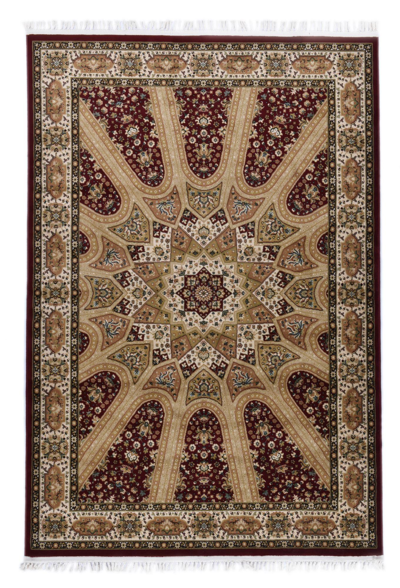ORIENTTEPPICH Ilaria 57x90 cm - Rot, Textil (57/90cm) - Gino Falcone
