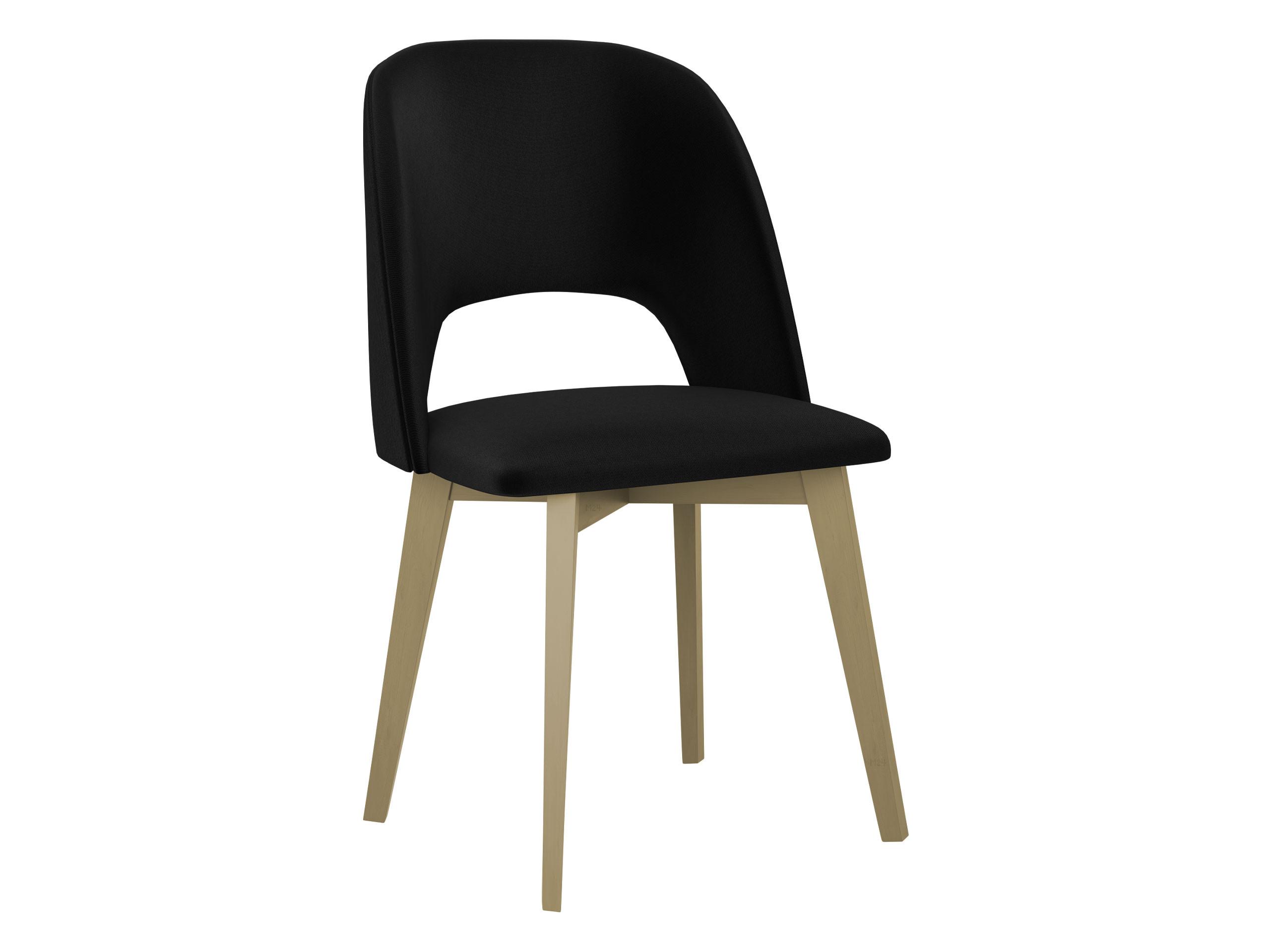 STUHL Monti 4, Holzfarbe: Sonoma - Eichefarben/Schwarz, Holz (48/83/54cm) - MIRJAN24