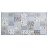 KURZFLOR-TEPPICH Inkaya 150/80 cm - Grau, Kunststoff (80/150cm) - Beliani