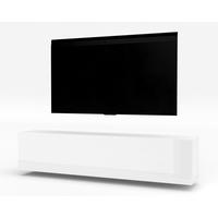 LOWBOARD ZIVOLLI 160 Weiß 160/34/32 cm – TV-Schrank für Wandmontage - Weiß, Holzwerkstoff/Kunststoff (160/34/32cm) - AX Living