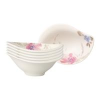 DIPSCHÄLCHEN Mariefleur Gris Serve & Salad bunt 12 x 8 cm 6er Set - Multicolor, Keramik (1cm) - Villeroy & Boch