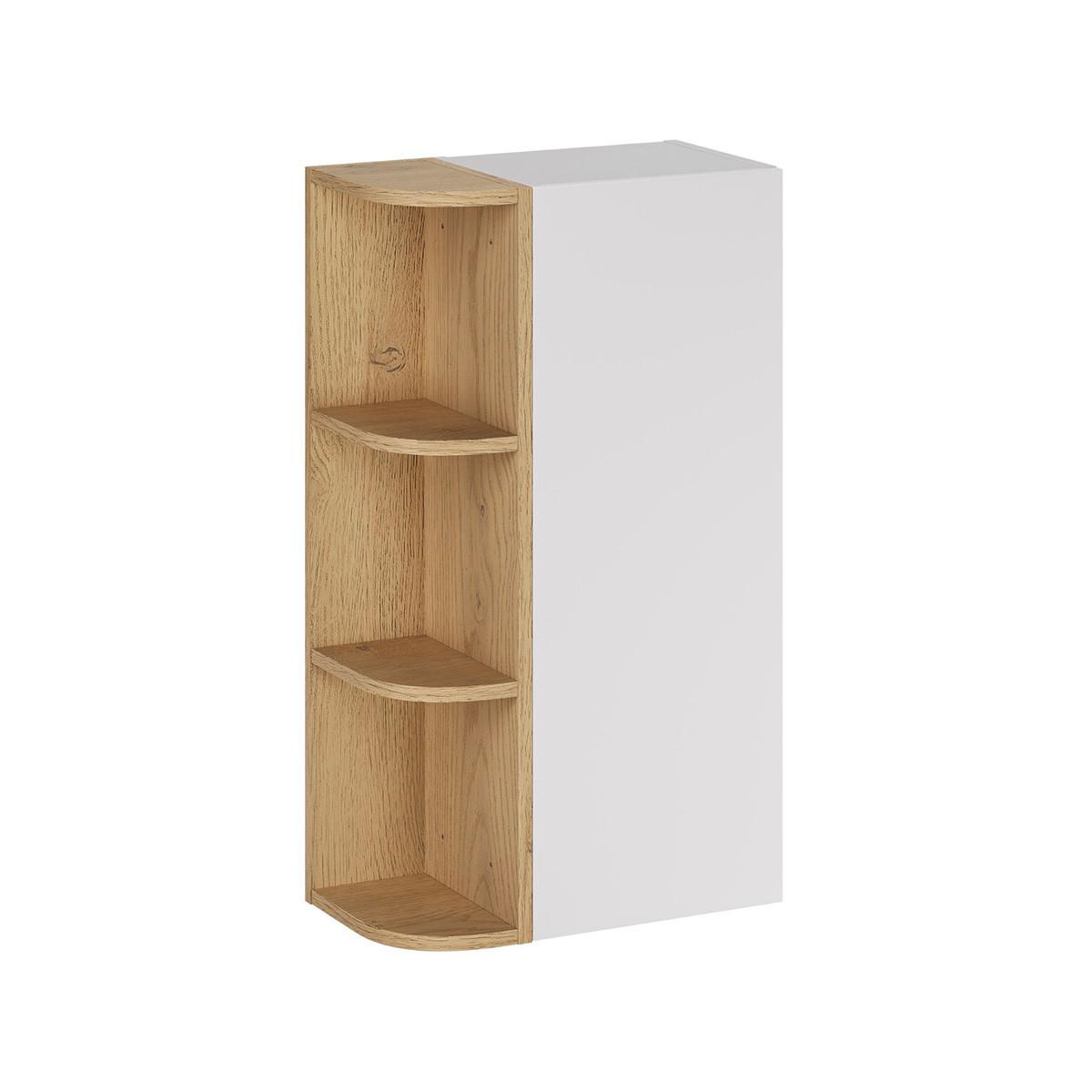 SCHRANKORIA Weiß - Weiß, Holzwerkstoff (45/80/26.6cm) - Petits-meubles