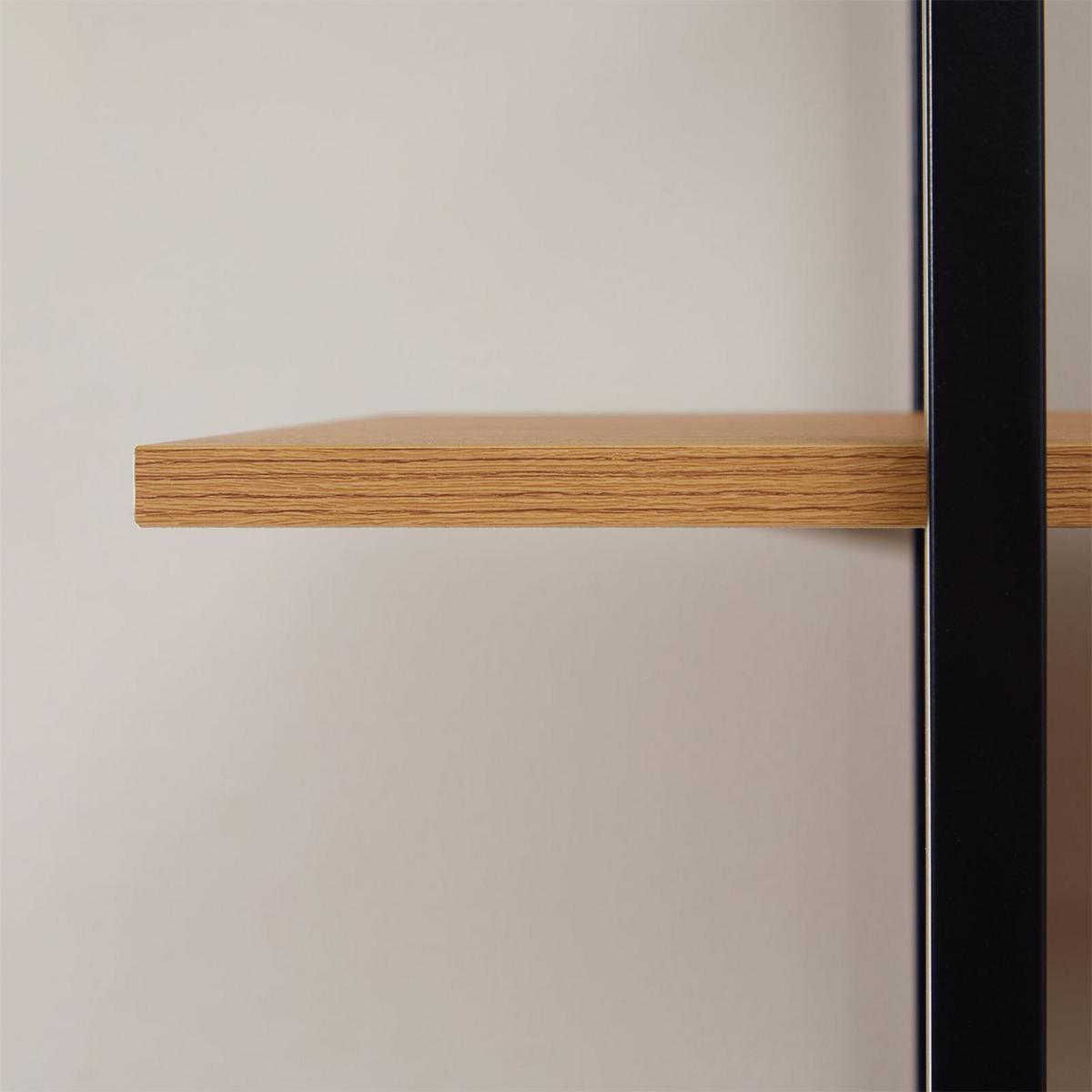 REGAL MEDA Wildeiche - Wildeiche, Holzwerkstoff (105/178/34cm) - CARO-Möbel