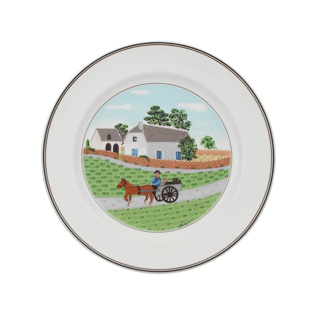 SPEISETELLER BAUER Design Naif bunt ø 27 cm - Multicolor, Keramik (27cm) - Villeroy & Boch