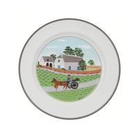 SPEISETELLER BAUER Design Naif bunt ø 27 cm - Multicolor, Keramik (27cm) - Villeroy & Boch