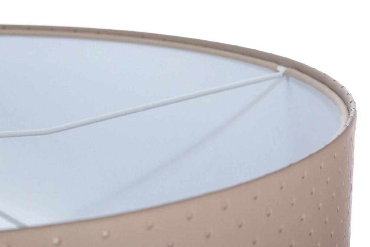 HÄNGELEUCHTE Weiß 50/25 cm - Beige/Weiß, Kunststoff (50/0.8/25cm) - ONZENO