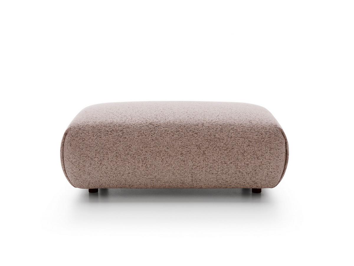 MASSENO Sitzhocker ZEST, Modern Polsterhocker, Fußhocker Rosa - Rosa, Holzwerkstoff/Kunststoff (70/42/113cm) - MASSENO