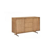 SIDEBOARD GALA Gold Holz - Goldfarben, Holz/Metall (140/85/40cm) - KAWOLA