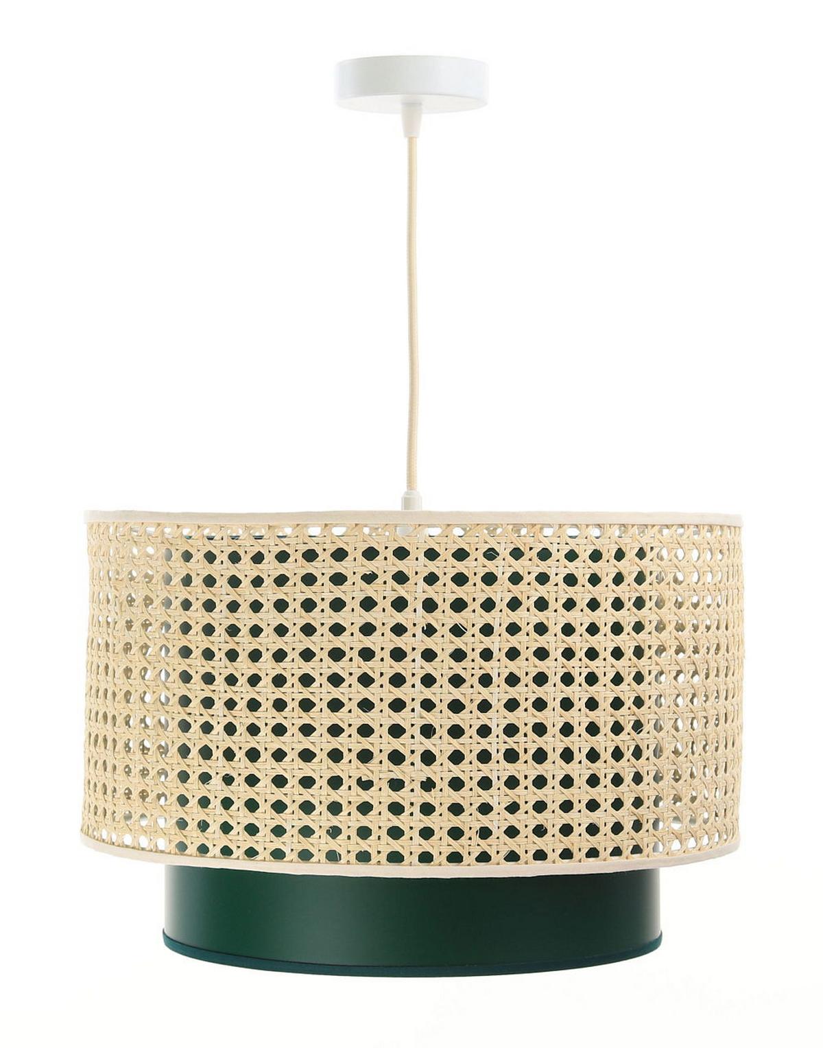 HÄNGELEUCHTE Beige 40/25 cm - Beige, Kunststoff (40/1/25cm) - ONZENO