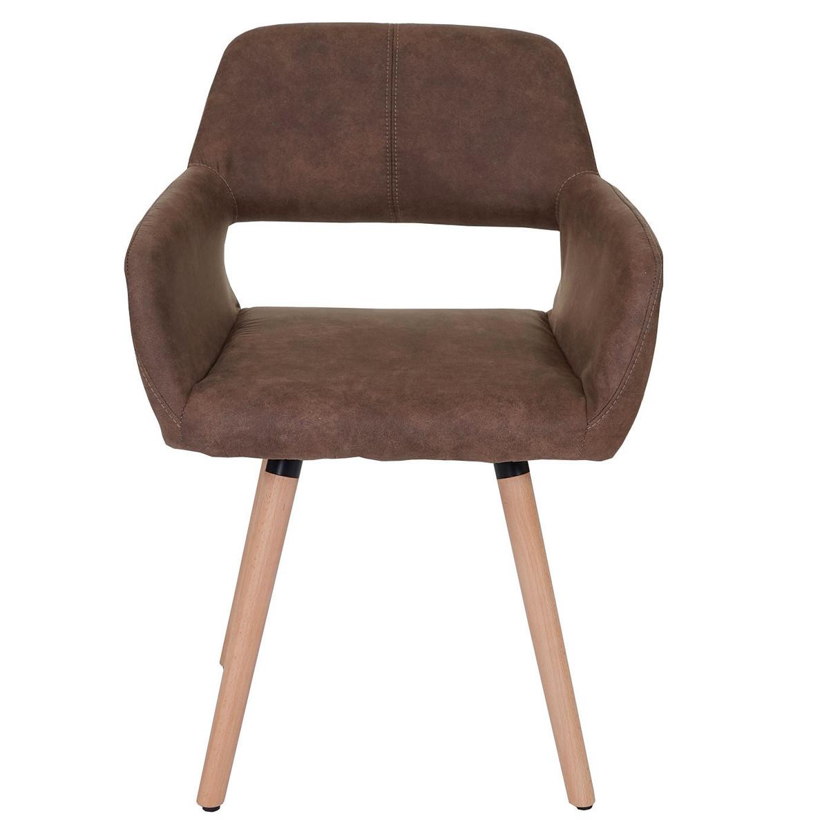 ESSZIMMERSTUHL Kastanienbraun - Rotbraun/Braun, Holz (56/78/57cm) - MCW