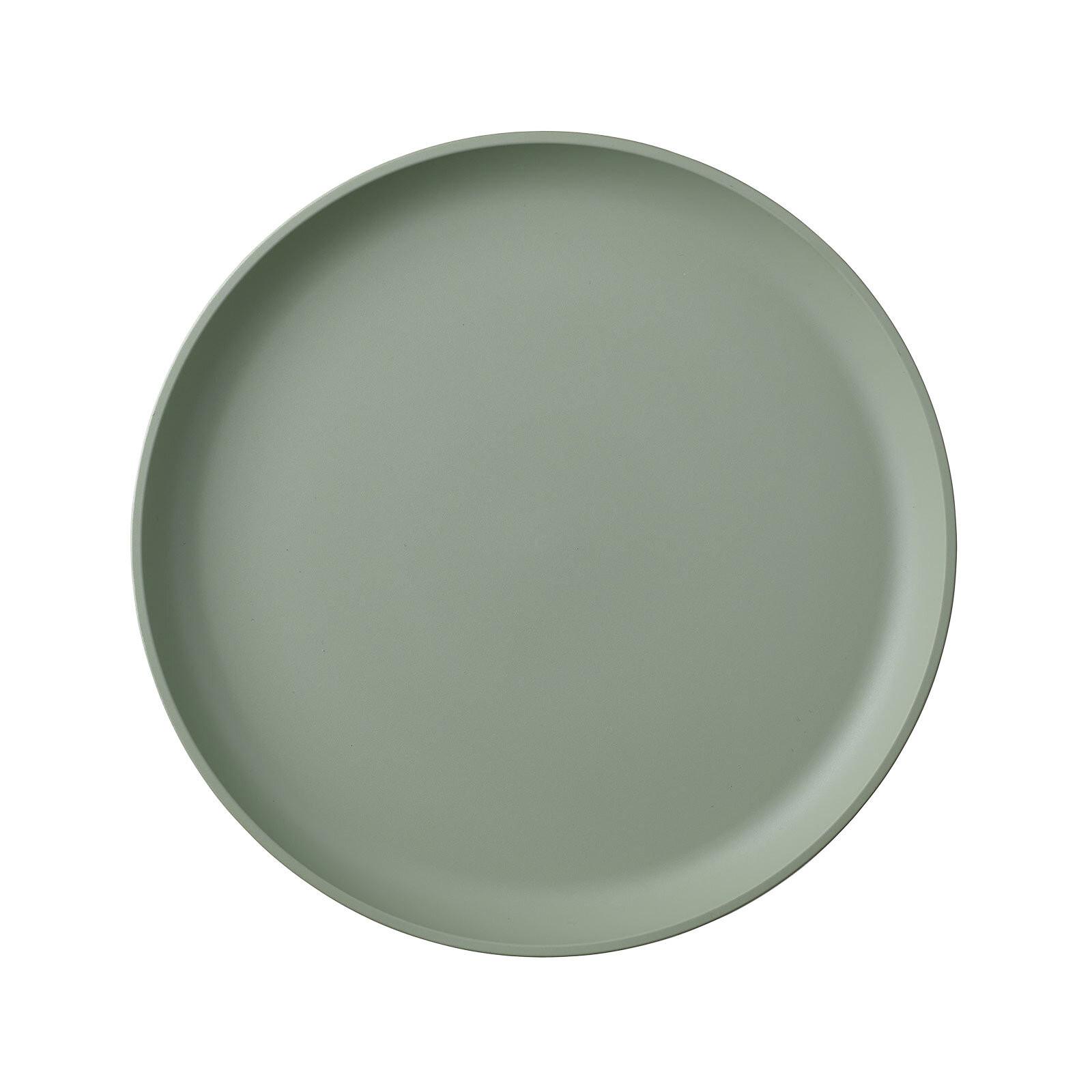 FRÜHSTÜCKSTELLER Silueta Nordic Sage ø 23 cm - Mintgrün, Kunststoff (23cm) - Mepal