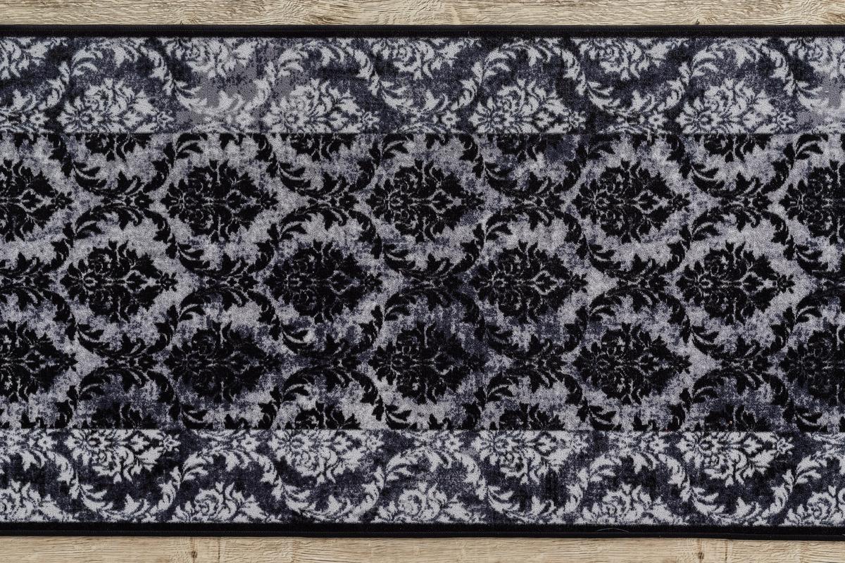 LÄUFER Antirutsch ROMANCE 80/100 cm - Grau, Textil (80/100cm) - rugsX