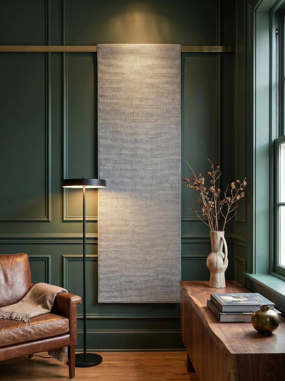 TEPPICH Flachgewebe LANGAU in Silber, meliert, 80 x 250 cm - Silberfarben, Textil (250/80cm) - KADIMA DESIGN