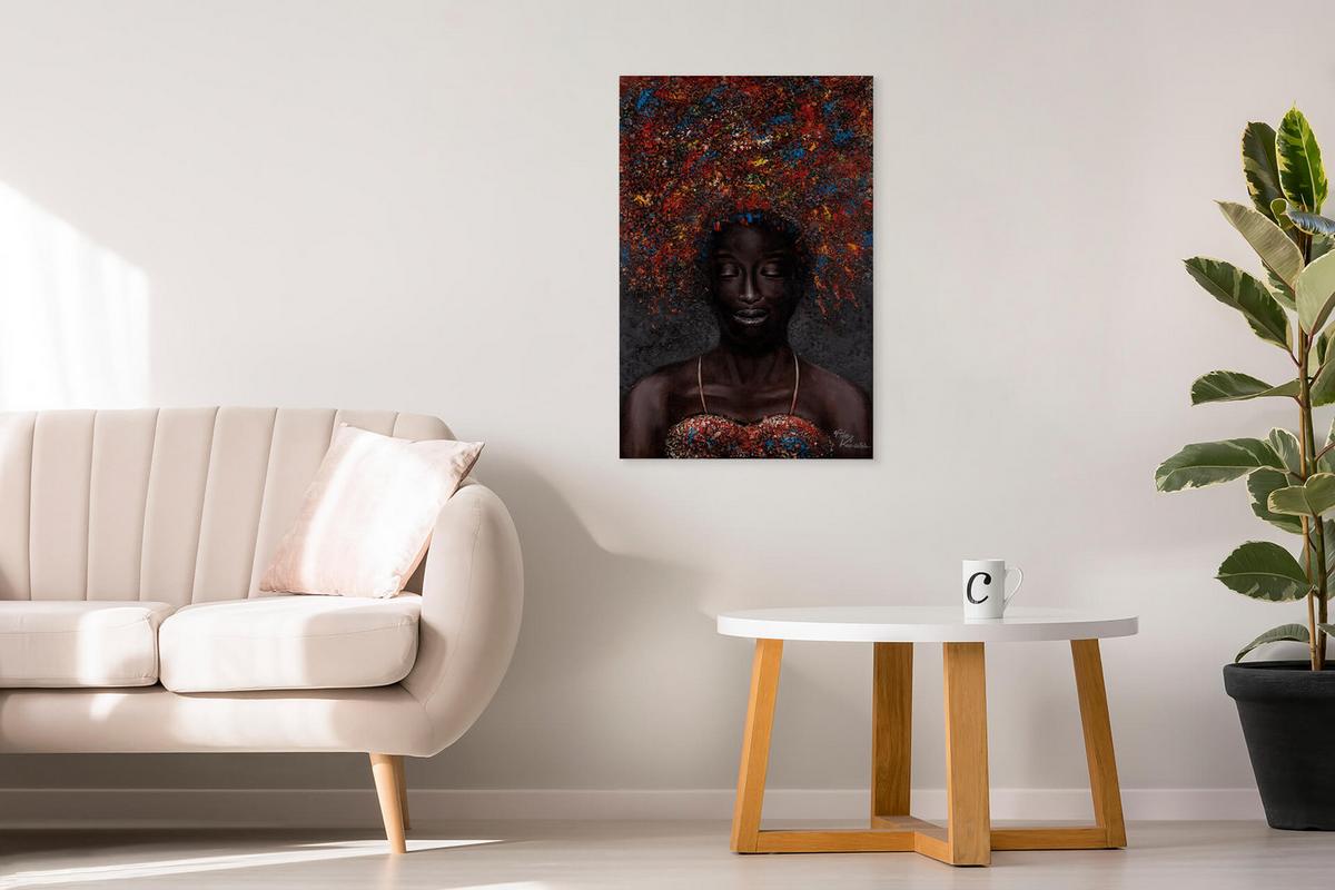 ACRYLBILD HANDGEMALT 60/90 cm - Multicolor, Holz/Textil (60/90cm) - KUNSTLOFT