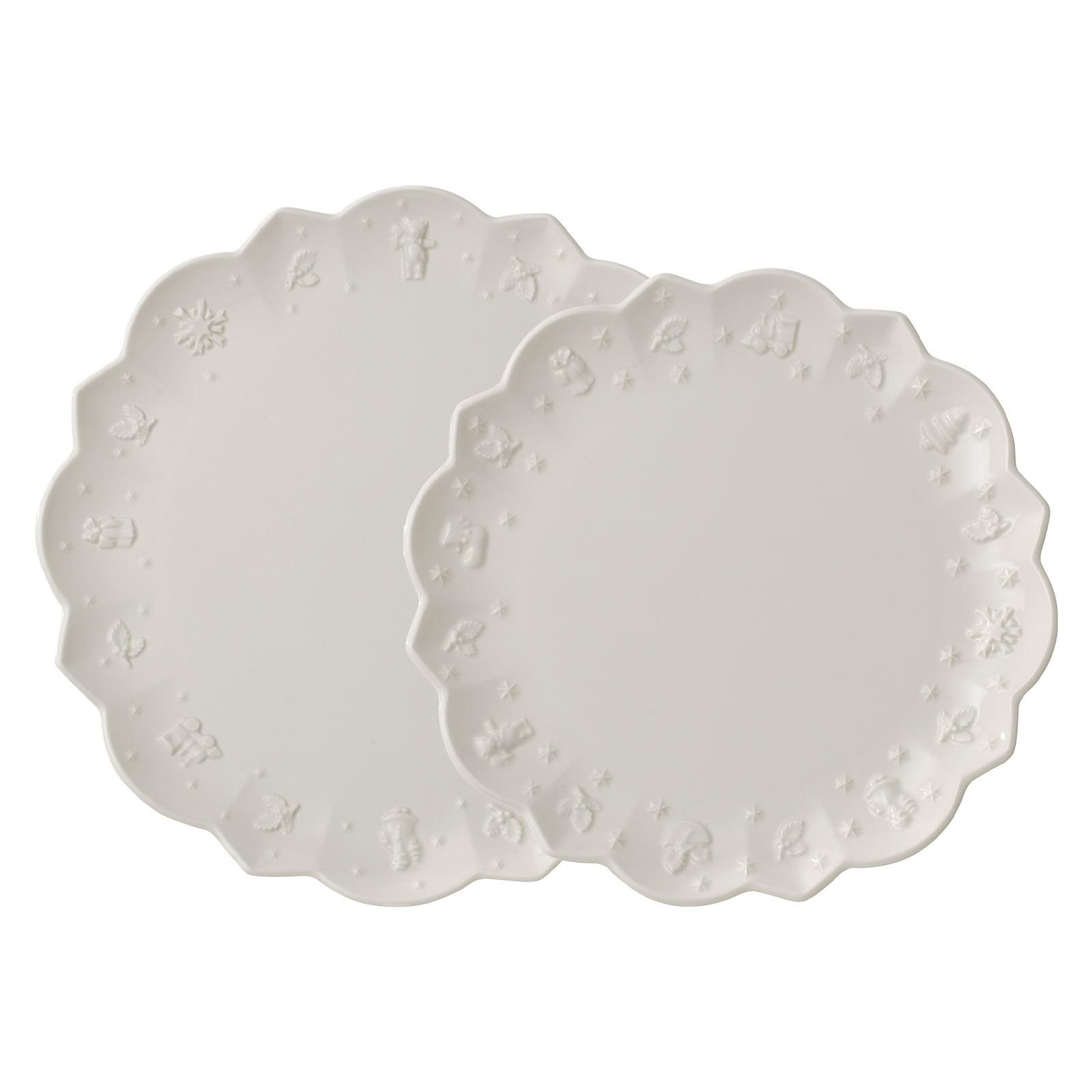 GESCHIRR-SET Toy's Delight Royal Classic weiß 8-tlg. - Weiß, Keramik (2/2/2cm) - Villeroy & Boch