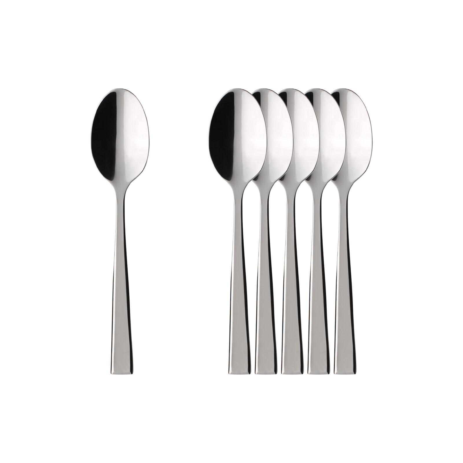 ESPRESSOLÖFFEL Victor edelstahl 6er Set - Silberfarben, Metall - Villeroy & Boch