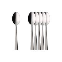 ESPRESSOLÖFFEL Victor edelstahl 6er Set - Silberfarben, Metall - Villeroy & Boch