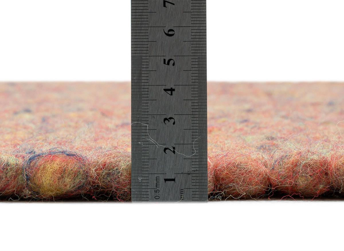 HANDWEBTEPPICH Alm-Freude 90x160 cm - Terracotta, Textil (90/160cm) - THEKO