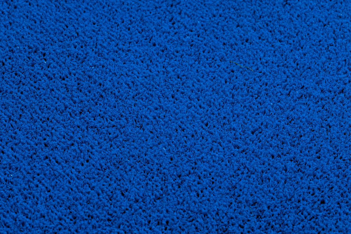 KUNSTRASEN SPRING blue 120/200 cm - Blau, Textil (120/200cm) - rugsX