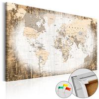 PINNWANDBILDER Beige 120/80 cm - Beige/Braun, Naturmaterialien/Textil (120/80cm) - KUNSTLOFT