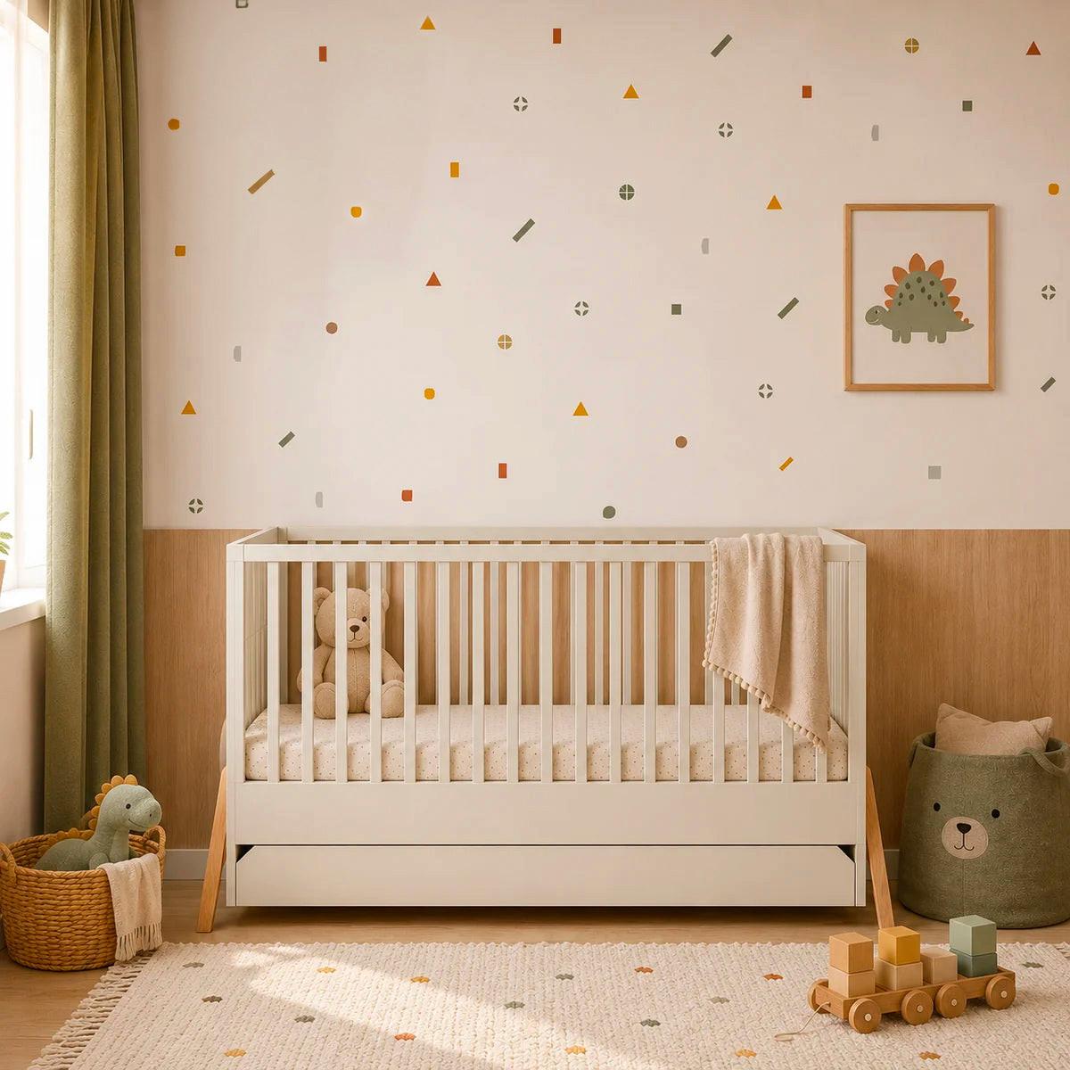 GITTERBETT 70/140 Lotta Kaschmir - Kaschmir, Holzwerkstoff (70/140cm) - Petits-meubles